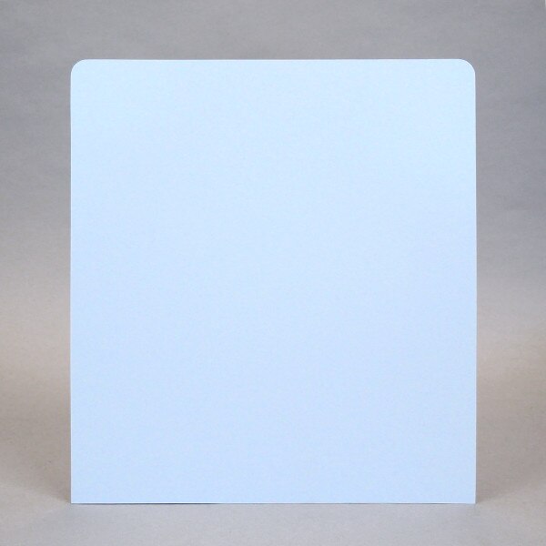 White Plastic LP Record Divider Car